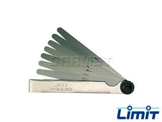 Szczelinomierz listkowy 0,05-1,00 mm | 13 płytek - Limit 25952102