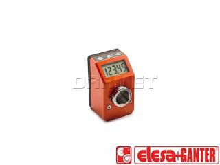 Wskaźnik położenia LCD elektroniczny, pomarańczowy, IP 65 - ELESA+GANTER