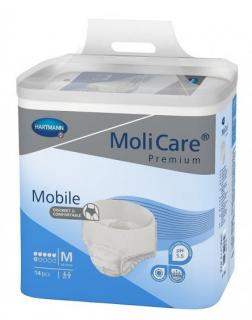 Pieluchomajtki MoliCare Premium Mobile ciężki stopień NTM Ciężki stopień NTM roz. L op. 14