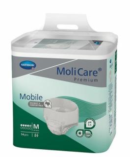 Pieluchomajtki MoliCare Premium Mobile średni stopień NTM Średni stopień NTM roz. M op. 14