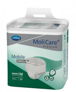 Pieluchomajtki MoliCare Premium Mobile średni stopień NTM Średni stopień NTM roz. XL op. 14