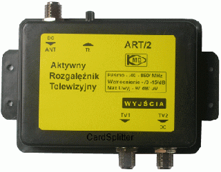 ART-2 Aktywny rozgałęziacz sygnału  TV