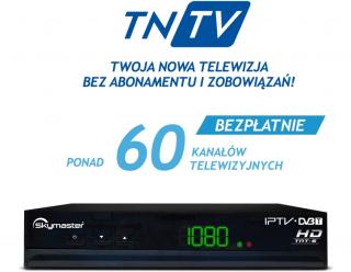 Dekoder Skymaster TNT-5 TNTV DVB-T + IPTV