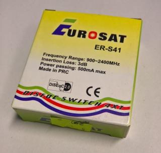 DiseqC 2.0 Switch 4x1 Eurosat ER-S41