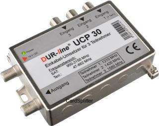 Einkabel DUR-line UCP30 jeden kabel na 3x R-RT-SAT