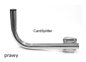 Maszt balkonowy prawy 30cm