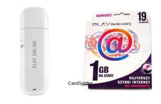 MODEM USB E173U + starter PLAY Online 1gb