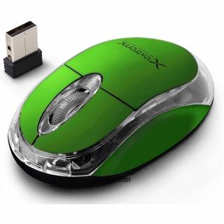 Mysz bezprzewodowa HARRIER zielona 3D 2.4GHz