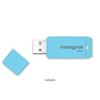 Pendrive Integral Neon USB 2.0 32GB BLUE SKY