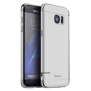 Pokrowiec etui Samsung Galaxy S7 G930 srebrny iPaky 3 in 1