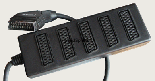 Przył. SCART x 5GN SCART 21p