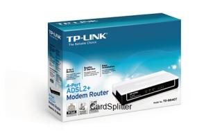 Router/Switch TP-LINK ADSL2+ TD-8840T 100Mb/s