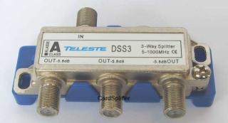 Rozgałęźnik 3-drożny Teleste DSS3