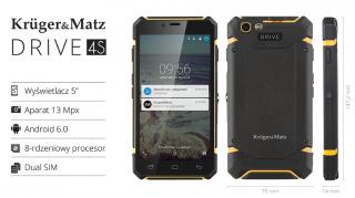 Smartfon KrugerMatz DRIVE 4S (KM0429.1)