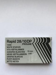 Zszywki RAPID 28/10DP 10mm/3,8"-1000 sztuk