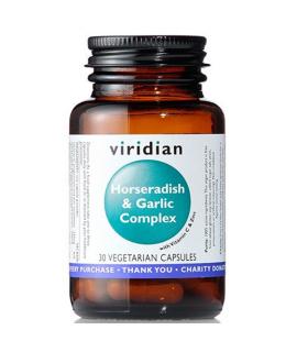 Horseradish  Garlic Complex Chrzan i Czosnek Kompleks (30 kaps) - Viridian