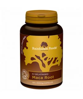 Maca BIO (120 kaps x 500 mg) -  Rainforest Foods