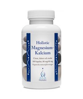 Magnez-Kalcium - Magnesium-Kalcium 80/40mg (100 kaps) - Holistic