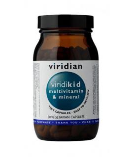 Multiwitamina - Viridikid dla dzieci - witaminy i minerały (90 kaps) - Viridian