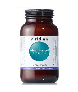 Myo-inozytol z kwasem foliowym Suplement diety (120g) - Viridian