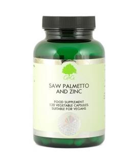 Palma sabałowa i cynk - Saw Palmetto  Zinc (120 kaps) - GG