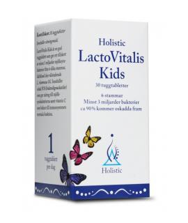 Synbiotyk dla dzieci - LactoVitalis Kids (30 takletek do żucia) - Holistic