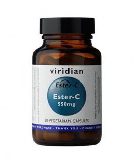 Witamina C - Ester 550 mg (30 kaps) - Viridian
