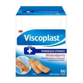 3M (Viscoplast) plastry wodoodporne 72x25mm - 100szt.