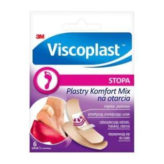 3M (Viscoplast) Zestaw plastrów na otarcia Komfort Mix