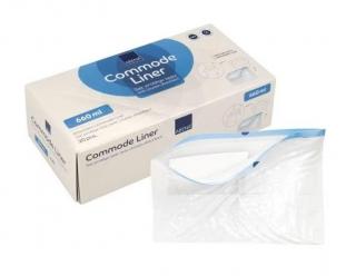 Abena Commode Liner Worek z wkładem chłonnym na basen, nocnik, krzesło toaletowe 20 szt.