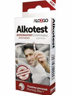 ALKOHOL TEST - Jednorazowy tester trzeźwości ALCO2GO