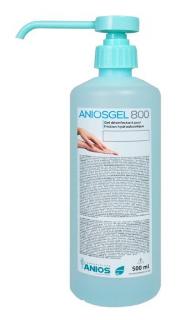 AniosGel 800 - Alkoholowo-wodny żel do dezynfekcji rąk metodą wcierania 500ml z pompką