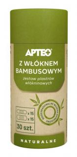 APTEO Zestaw plastrów włókninowych z włóknem bambusowym - 30szt