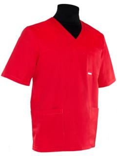 Bluza dla ratownika medycznego męska - czerwona