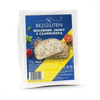 Bochenek Jasny bazglutenowy z czarnuszką - 220g