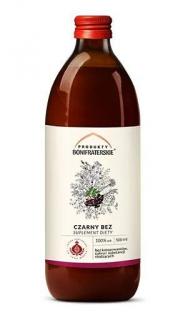 Bonifratrzy - sok z czarnego bzu 500ml