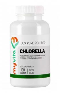 Chlorella Myvita proszek 100g