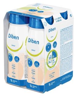 Diben DRINK - pralinowy - Dieta wysokokaloryczna dla cukrzyków (1,5 kcal/ml) - 4x200ml!