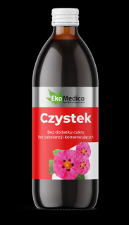 EkaMedica Sok z Czystka bez konserwantów - 500ml