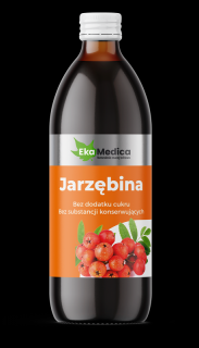 EkaMedica Sok z Jarzębiny bez konserwantów - 500ml