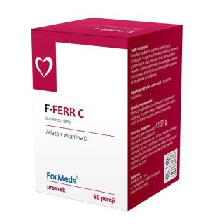 FORMEDS F-FERR C żelazo i witamina C - 60 saszetek