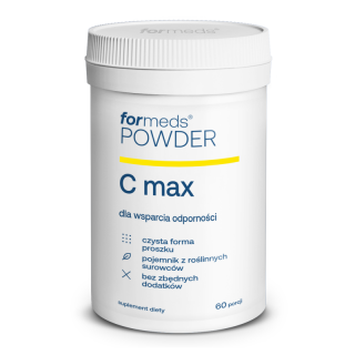 FORMEDS Powder C max witamina C, D3 oraz cynk na odporność - 60 porcji