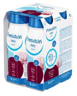 Fresubin Jucy drink - Wiśnia - Dieta wysokokaloryczna (1,5 kcal/ml) - opak. 4x 200ml!
