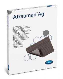 Hartmann Atrauman Ag opatrunek do leczenia ran zakażonych 10 x 20cm, 10szt