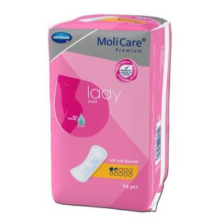 Hartmann Wkładki damskie MoliCare Premium lady pad 1,5 kropli 14 szt