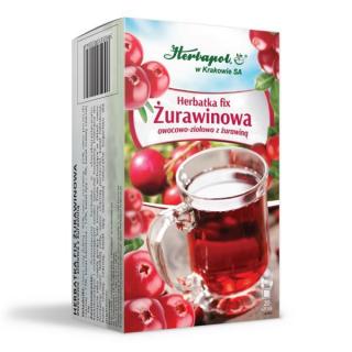 Herbata żurawinowa FIX - 3,0g * 20 szt