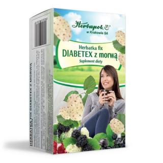 Herbatka Diabetex z morwą - 1,5g * 20 szt