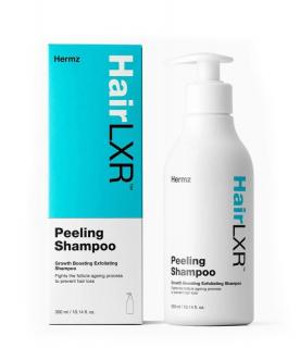Hermz - HairLXR Peeling Shampoo - profesjonalny szampon przeciw wypadaniu włosów - 300ml