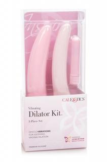 INSPIRE Vibrating Dilator - zestaw treningowy dildo, rozszerzacze pochwy - 2szt. + stymulator