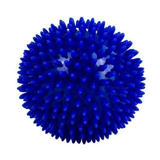 Jeżyk - piłka z kolcami do ćwiczeń i masażu - granatowa 10cm